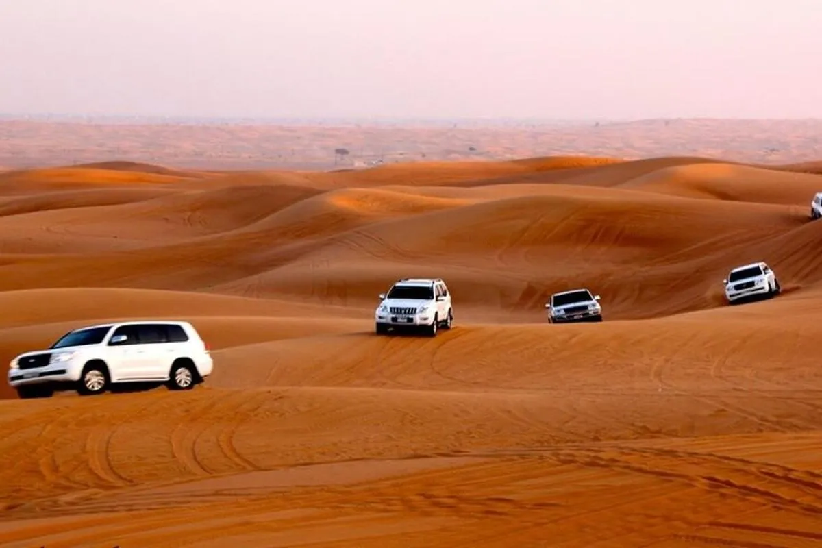 Image 6 of Red Dune 4×4 Desert Safari with Camel ride & BBQ Dinner