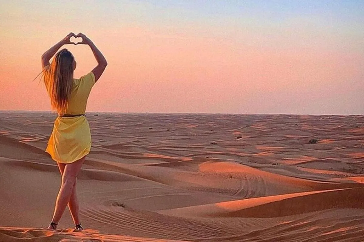 Image 5 of Red Dune Desert Safari with BBQ Dinner, Live Entertainment Show at Bedouin Camp