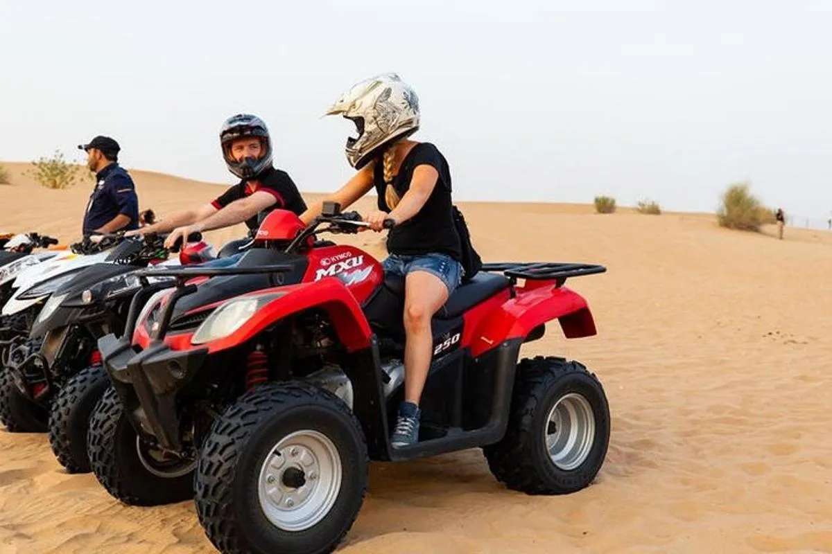 Image 4 of Red Dune Desert Safari with Dinner Quad Bike and Camel Ride