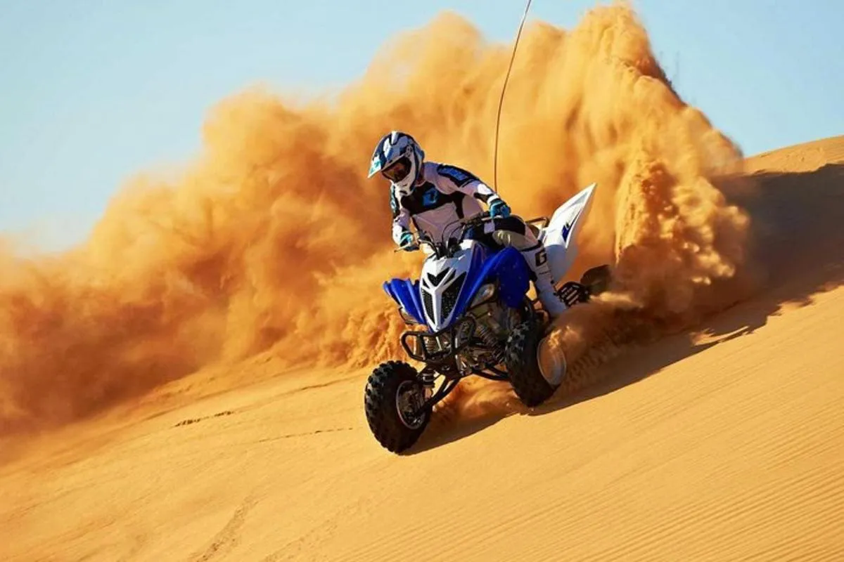 Image 0 of Red Dune Safari with Quad Bike Sand Boarding and Camel Ride