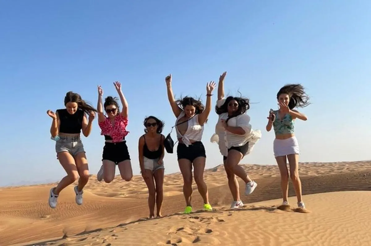 Image 0 of Red Dunes Desert Safari Dubai with Dinner Buffet, Show & Transfer