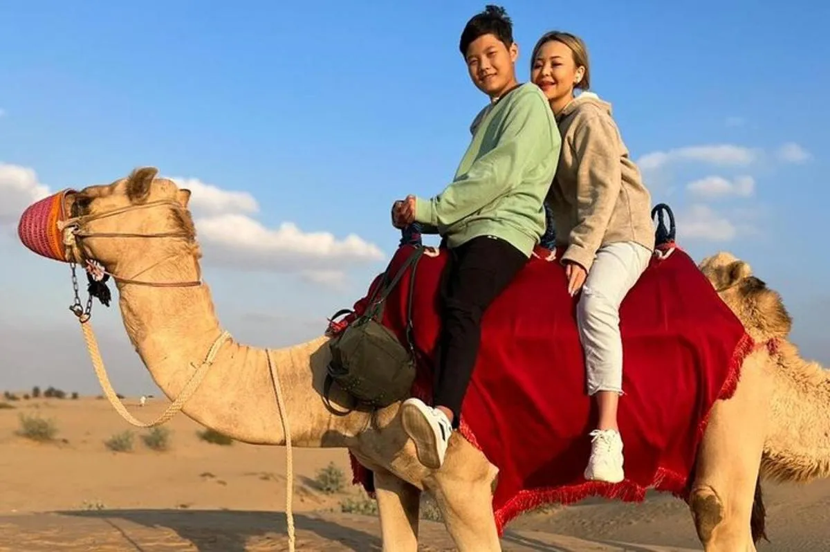 Image 1 of Red Dunes Desert Safari Dubai with Dinner Buffet, Show & Transfer