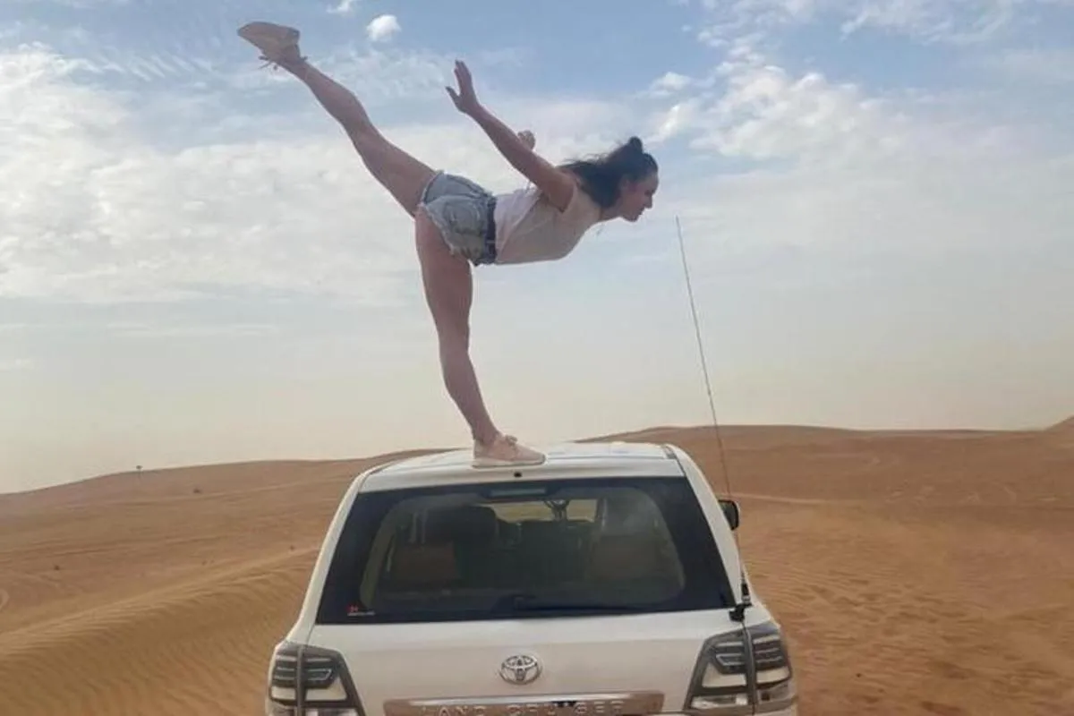 Image 2 of Red Dunes Desert Safari with 4×4 Pick up & Drop, Camel ride, BBQ and Live shows