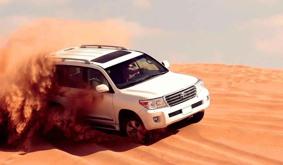 Image 0 of Red Dunes Safari with Camel Ride and Sandboarding