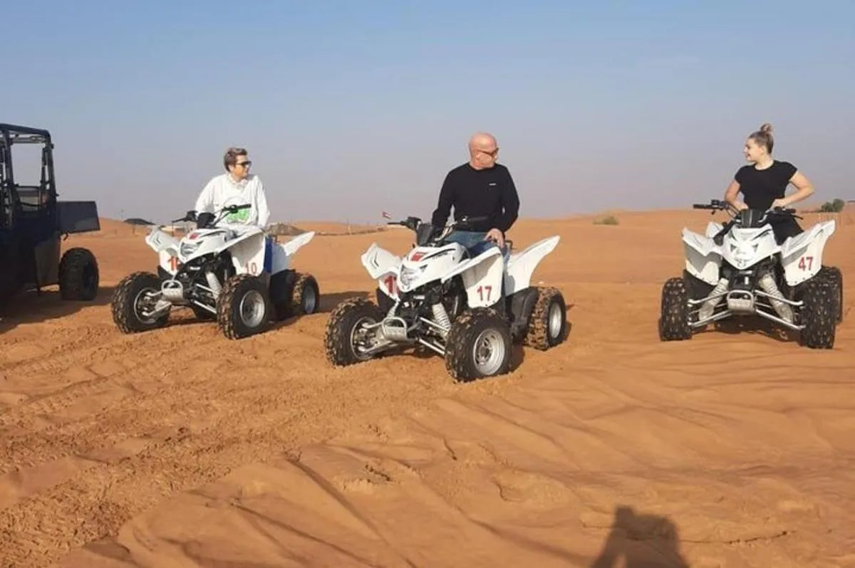 Image 1 of Shared Morning Desert Safari With Quad Bike in Dubai