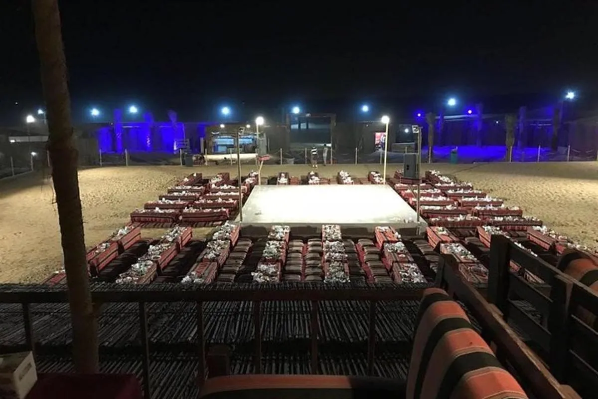 Image 1 of Standard Desert Safari, camel ride, BBQ Dinner, Belly Dance Show, Pick & Drop