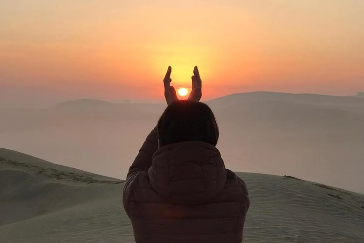 Image 0 of Sunrise Desert Safari with Quad bike and Sandboarding,