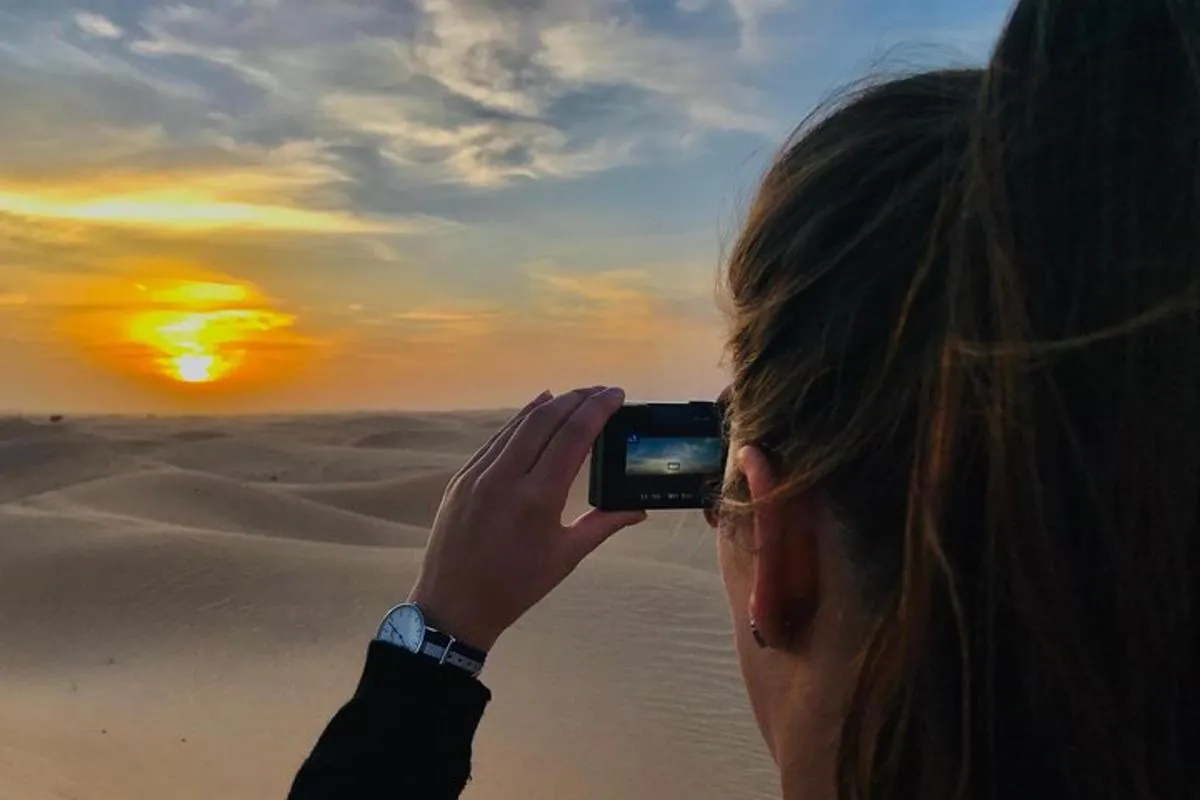 Image 2 of Sunrise Desert Safari with Quad bike and Sandboarding,