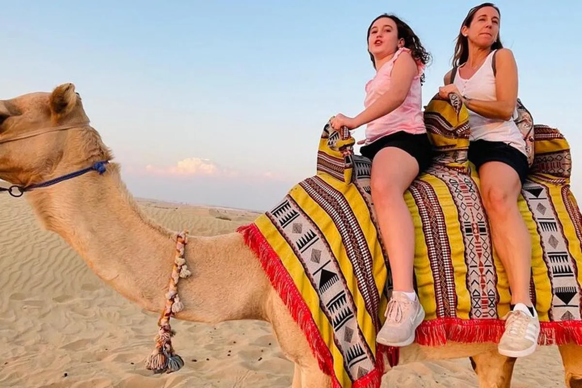 Image 1 of Sunrise Desert Safari with Sand Boarding and Camel Ride