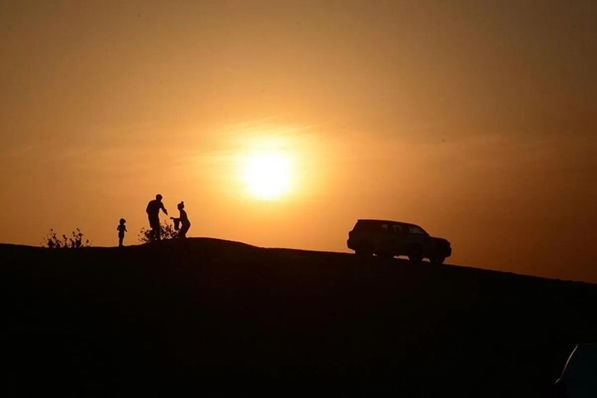 Image 1 of Sunset Evening Safari,Camel ride,live shows and BBQ Dinner with No Hidden Charge