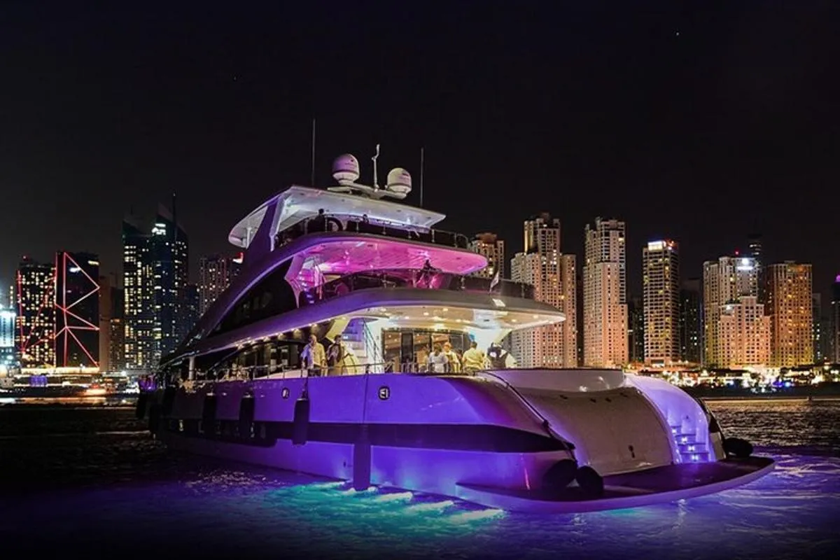 Image 0 of Superyacht Experience in Dubai with Dinner and Live Music