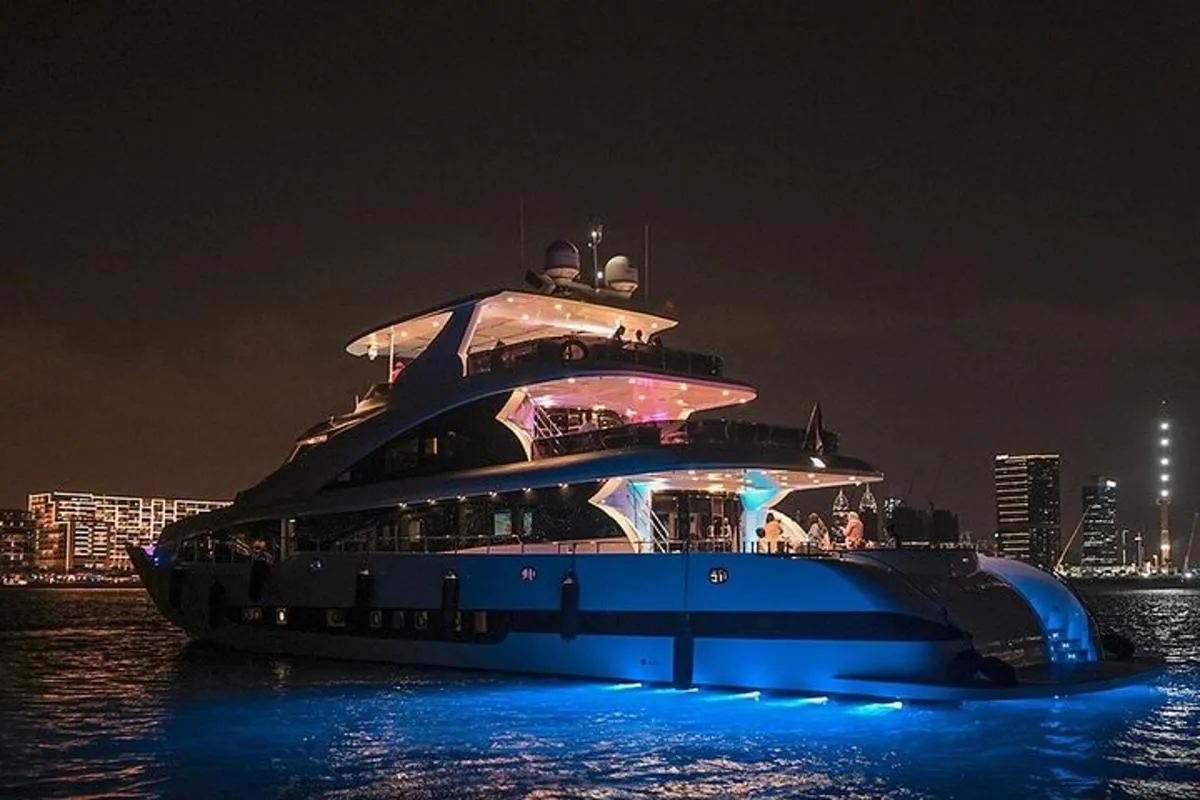 Image 1 of Superyacht Experience in Dubai with Dinner and Live Music