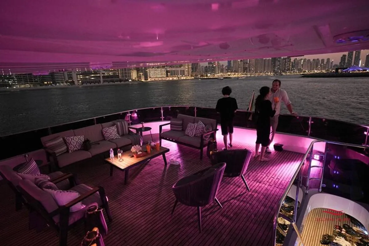 Image 5 of Superyacht Experience in Dubai with Dinner and Live Music