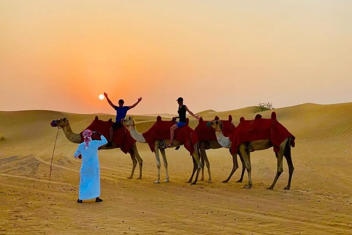 Image 4 of VIP Family Exclusive Desert Safari with BBQ Dinner (Private Car)