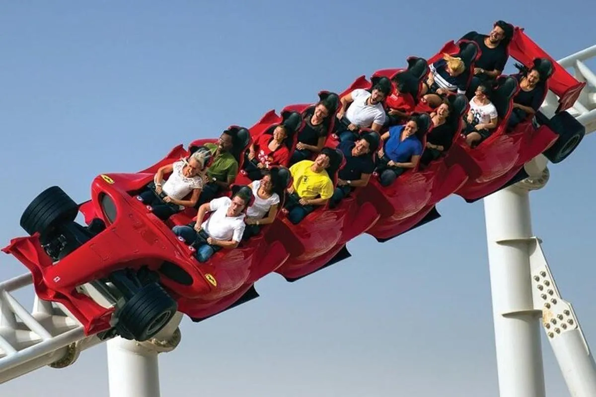 Image 3 of Yas island abu dhabi 1/2/3 park admission tickets