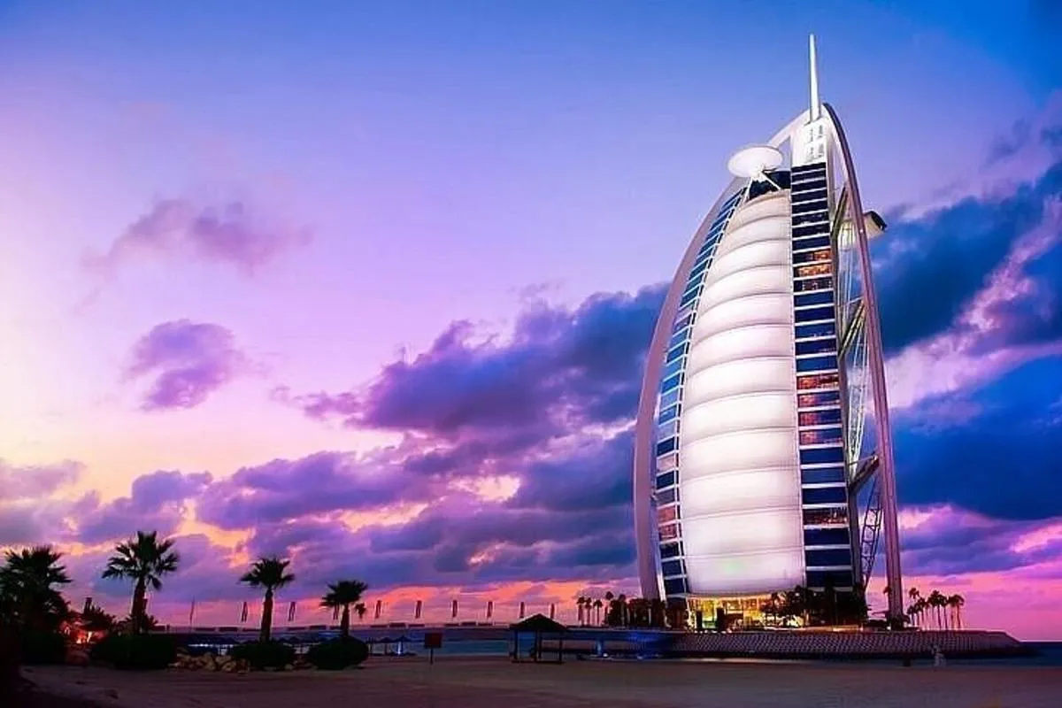 Image 0 of inside Burj Al Arab Guided Tour Dubai with optional transport