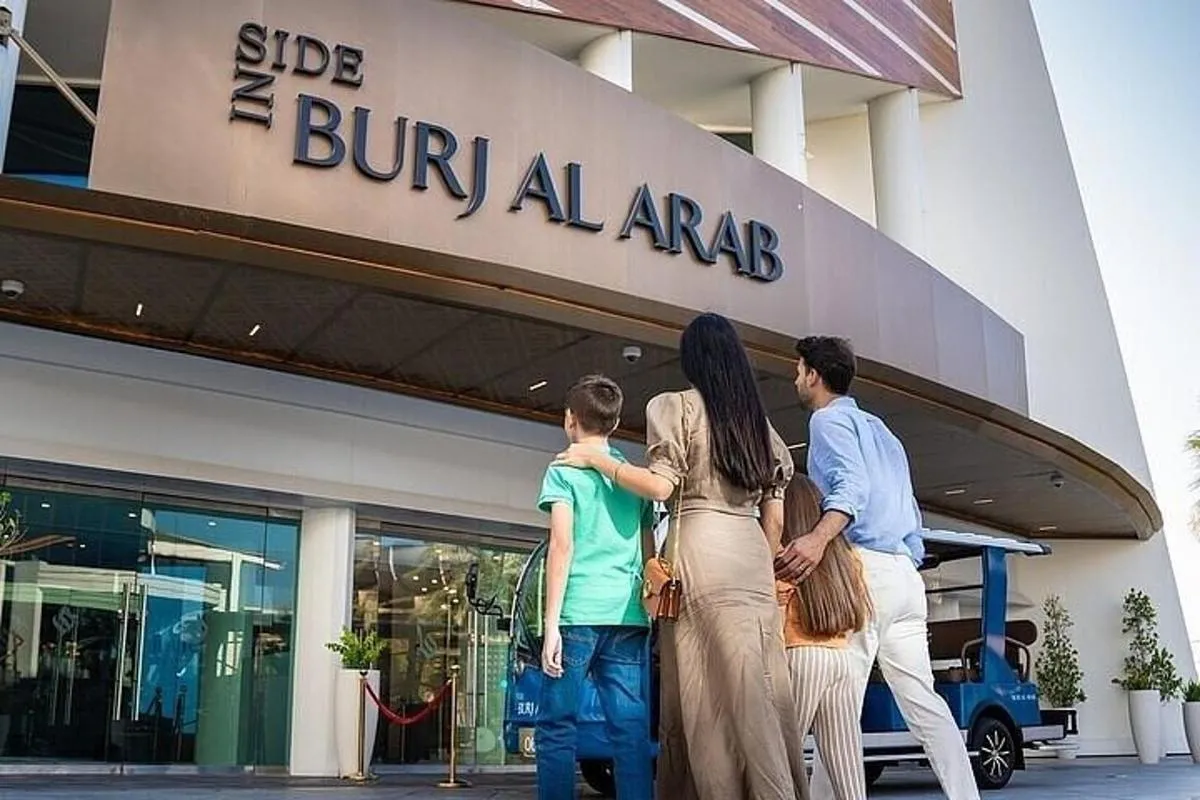 Image 1 of inside Burj Al Arab Guided Tour Dubai with optional transport