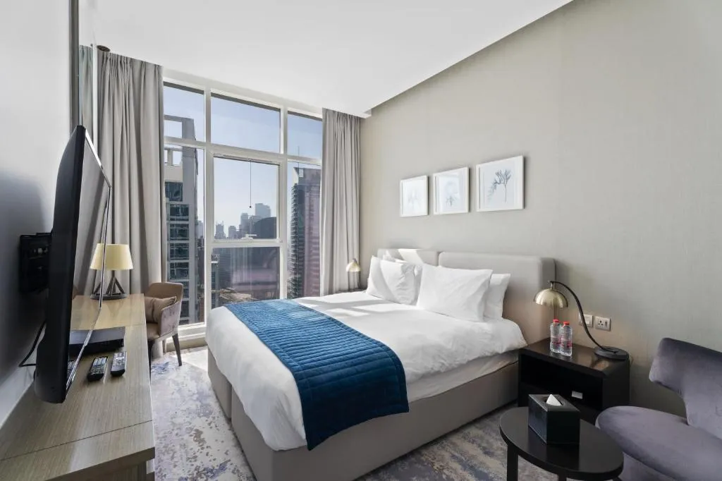 ALiving Elegant Studio Maison Prive with Burj khalifa view Business Bay 3110