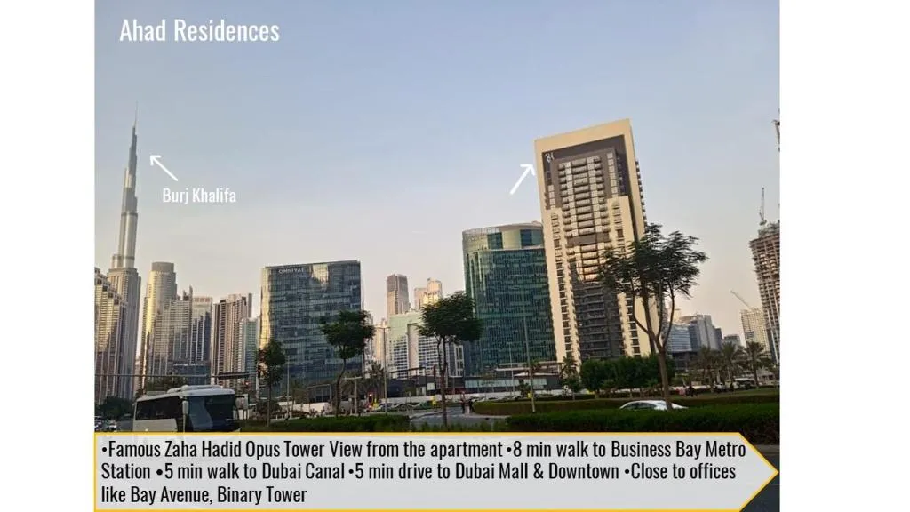 Ahad Residences 1 Bd- 15mins Walk To Dubai Mall