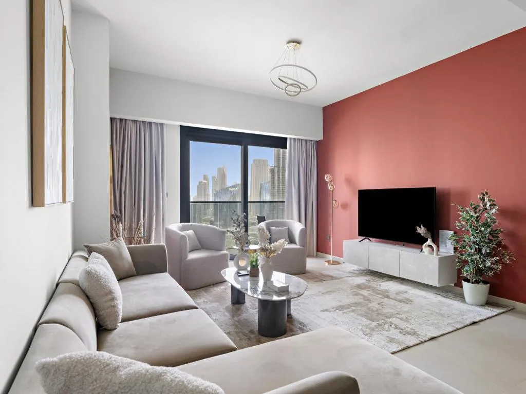 Classy and Sophisticated 3BR Plus 1 GR In Downtown With BurjKhalifa View