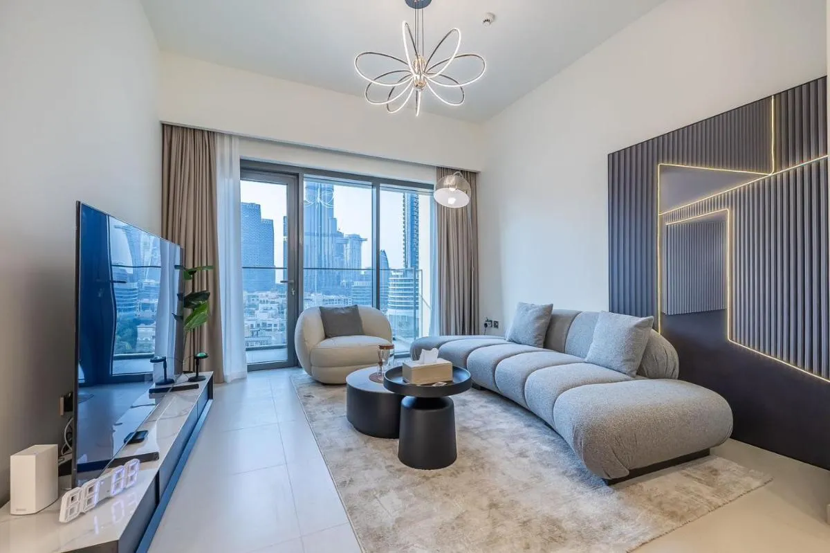 DownTown, Dubai Burj Royale 2 BDR Apartment Full Burj – Khalifa view - 2