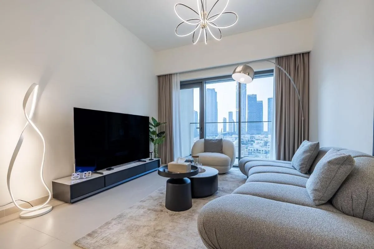 DownTown, Dubai Burj Royale 2 BDR Apartment Full Burj – Khalifa view - 3