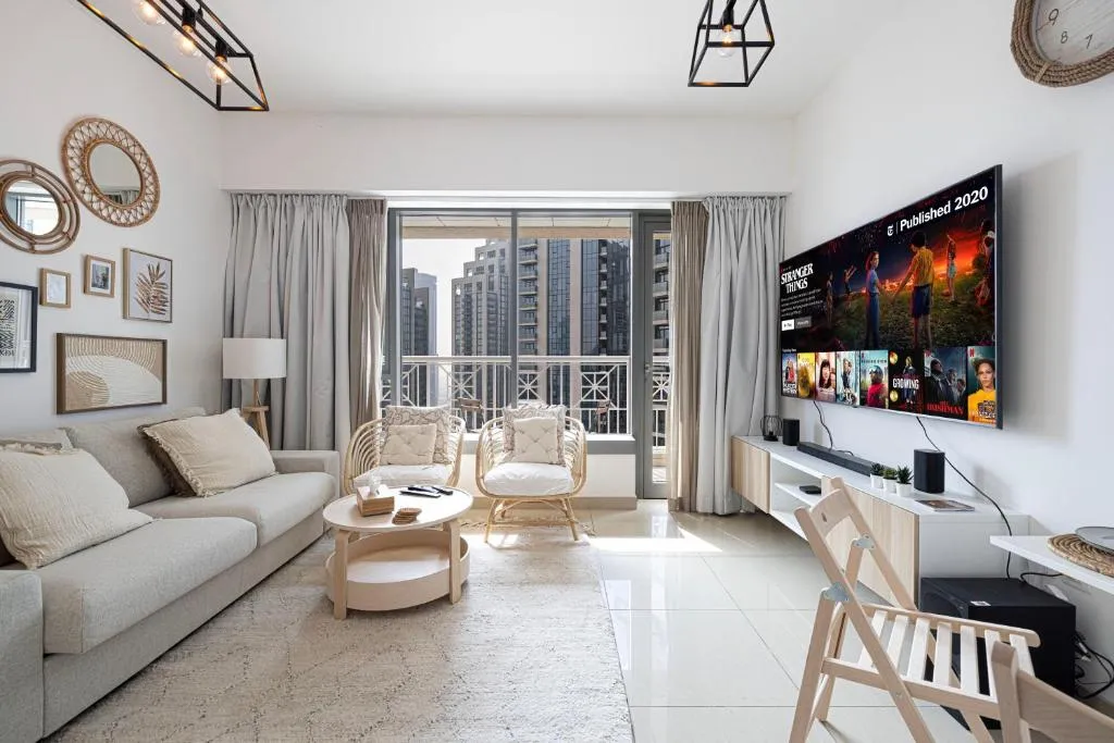 Downtown Dubai – Burj Khalifa & Dubai Fountain views – 29 Boulevard – BOHO Luxury 1BR