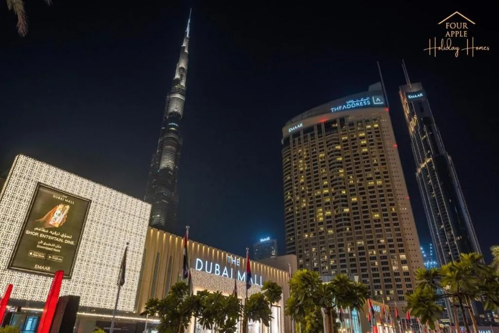 EMAAR Residences Fashion Avenue Full Burj Khalifa views Studio