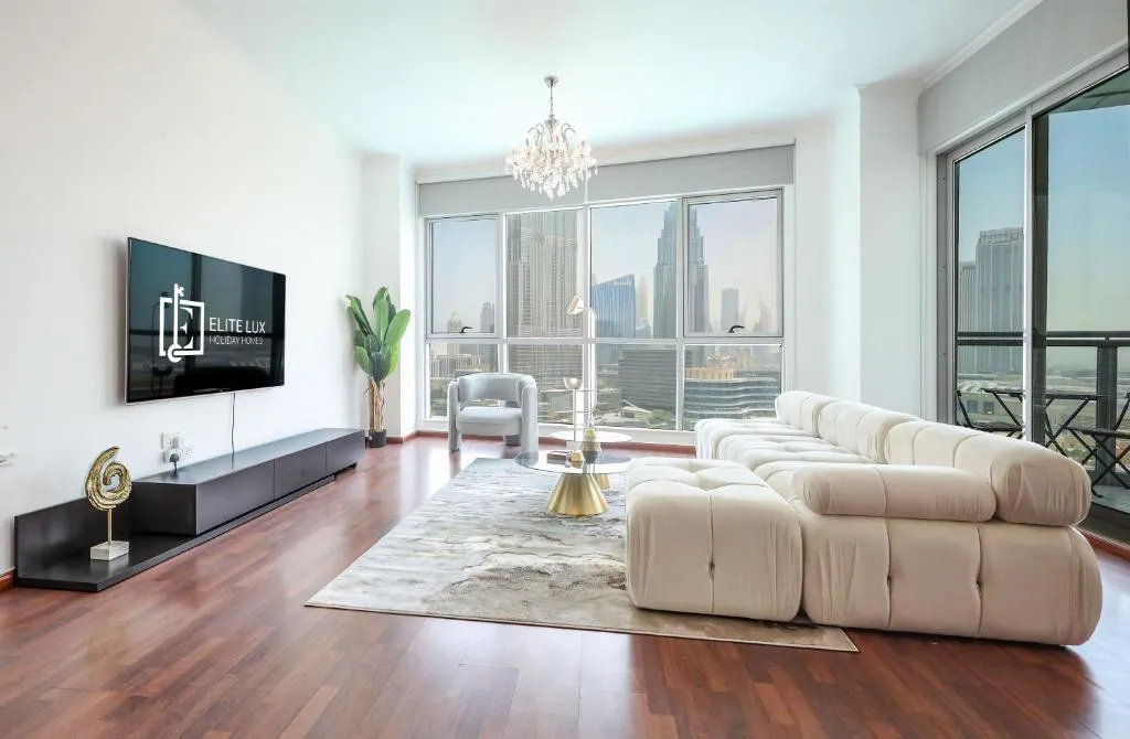 Elite LUX Holiday Homes – Breathtaking Burj Khalifa Views 2 BHK in Downtown Dubai