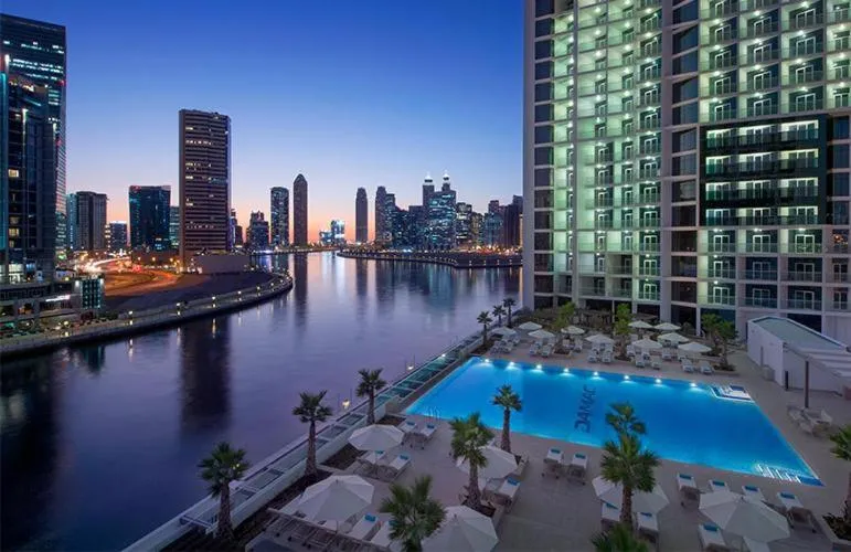 Furnished Apartment with Big Balcony, Full Canal View, High Floor - 3