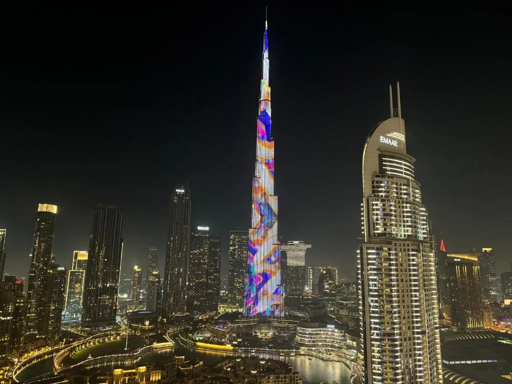 Panoramic Burj Khalifa View