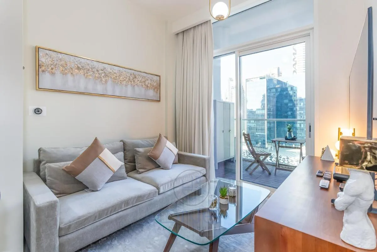 Premium smart home with partial Burj Khalifa view! - 3
