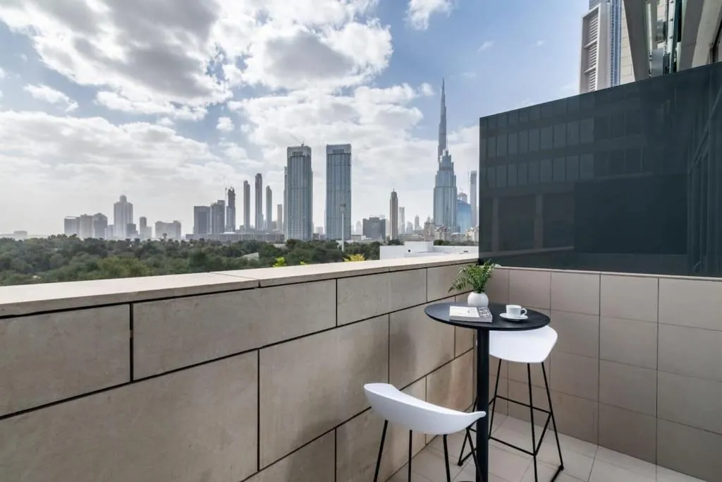 Silkhaus comfy DIFC studio with Burj Khalifa view