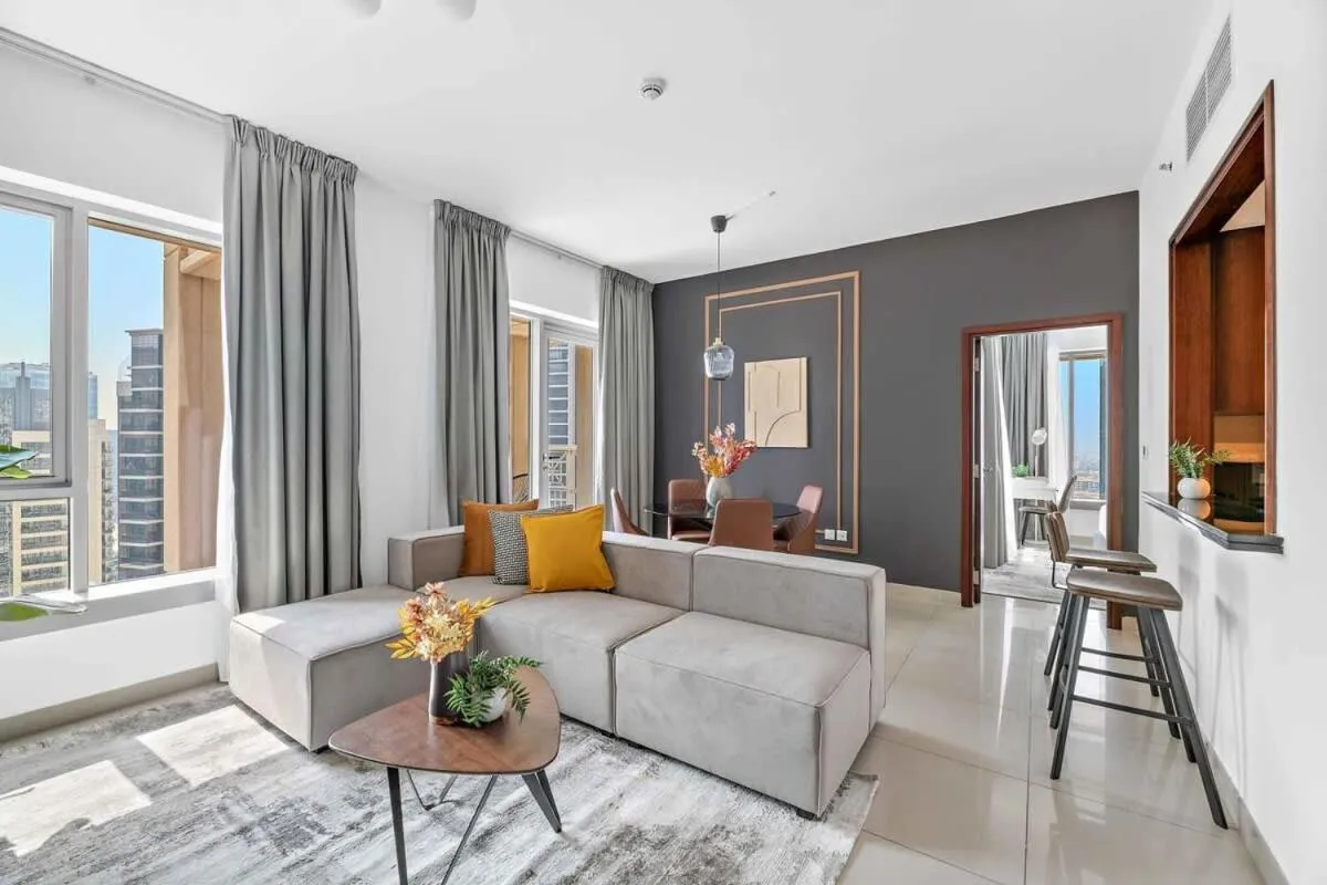 Silkhaus high floor 1BDR near Burj Khalifa with balcony - 2