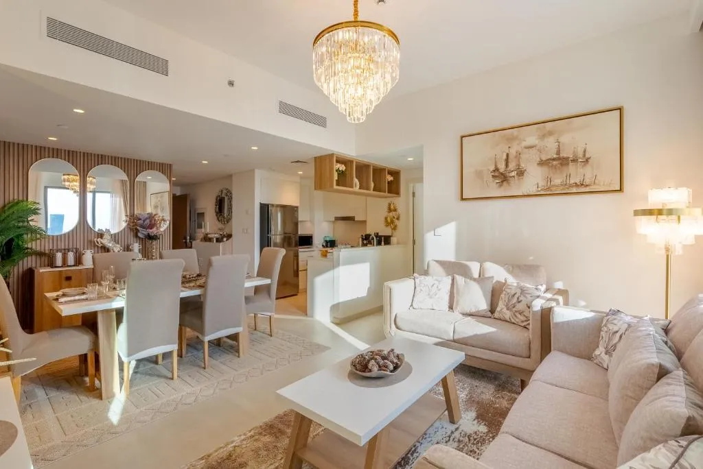 Super Luxury Elevated 2 BR Full Burj Khalifa View