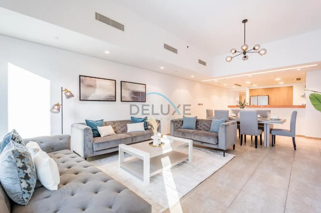 Chic 2BR Apartment with Pool View in Marina Apartment 6, Palm Jumeirah by Deluxe Holiday Homes