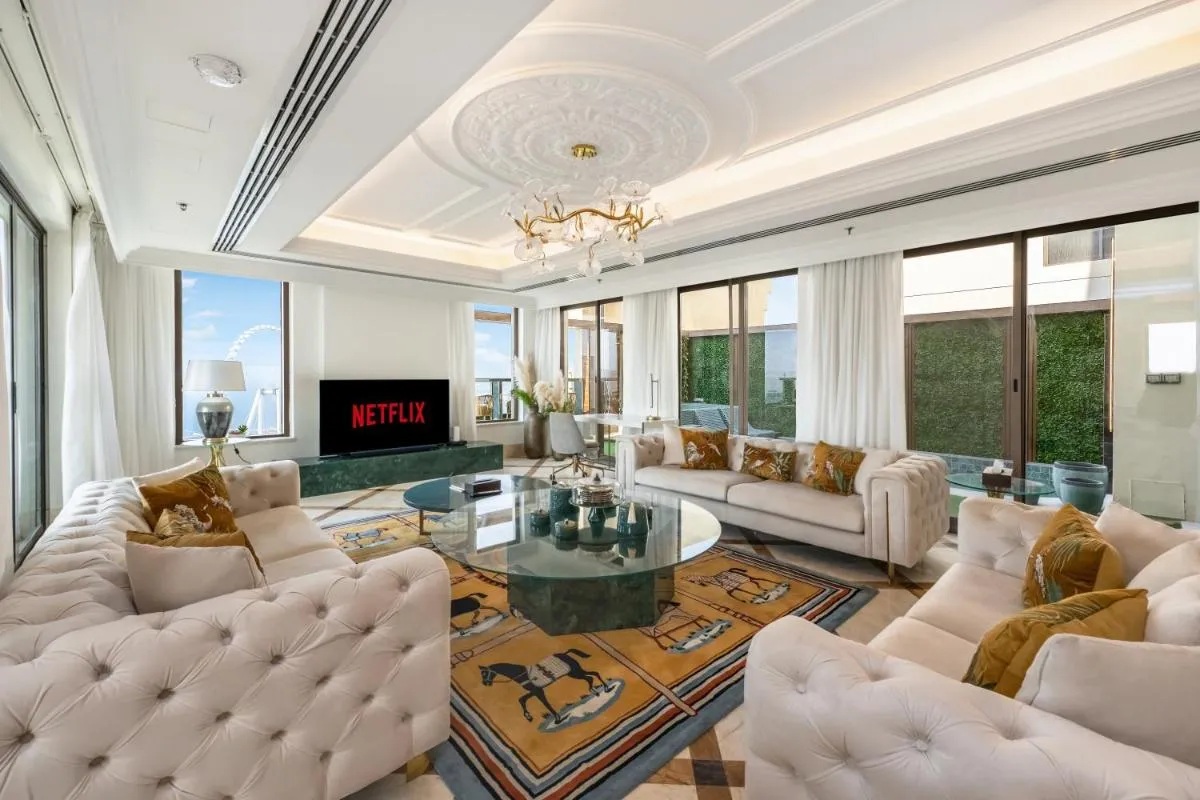 FAM Living- Luxe Penthouse in JBR Marina – Panaromic Sea View - 2