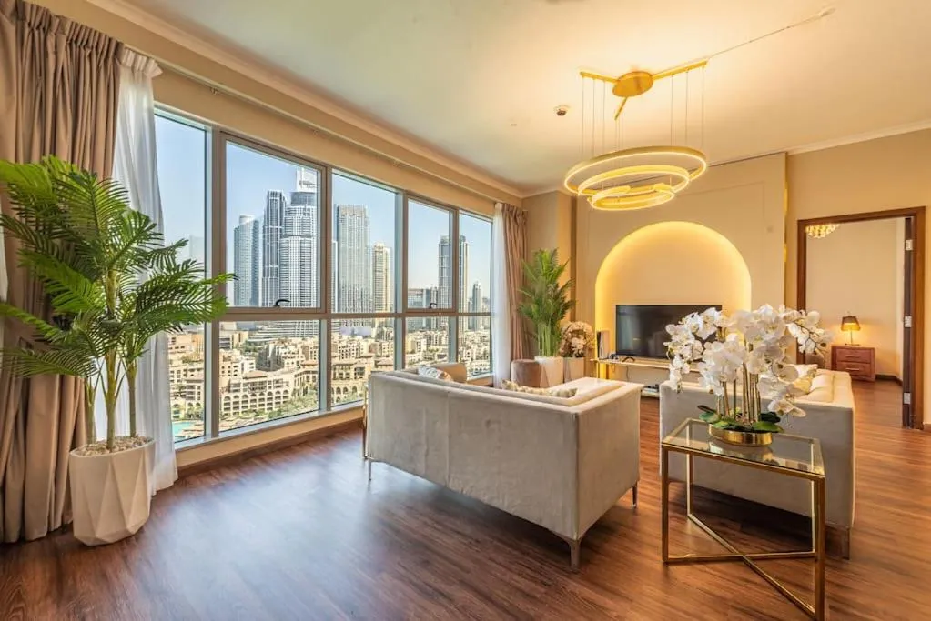 FIRST CLASS 3BR with full BURJ KHALIFA VIEW