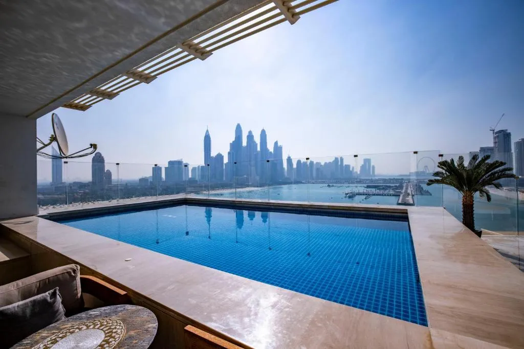 FIVE Palm Jumeirah 2BR Luxury Penthouse , Full Marina See View with Private Pool