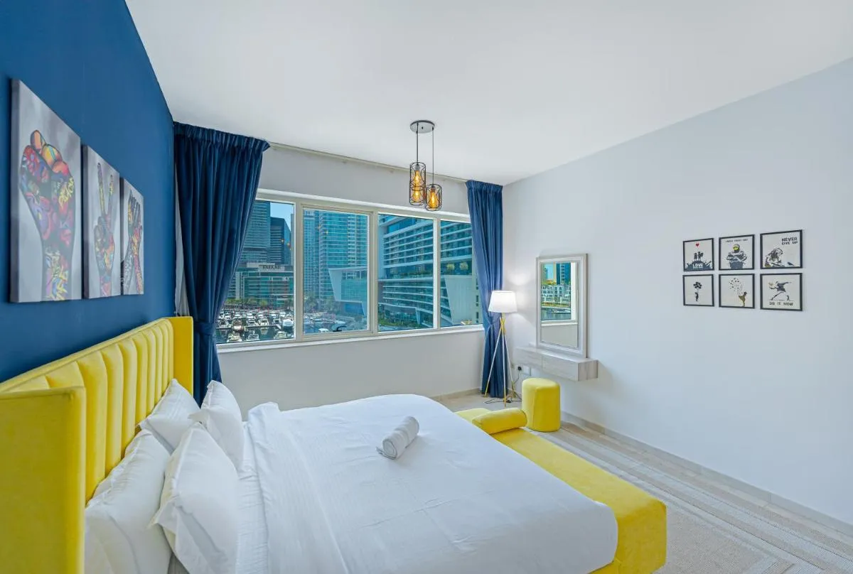 Full Sea View in Dubai Marina – Balcony & Pool - 2