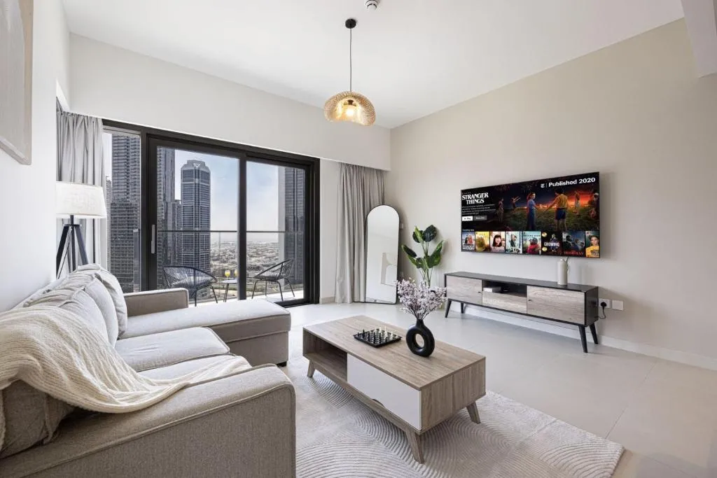 LUXE | 2BR | Sea & City View | 5 Min to Dubai Mall