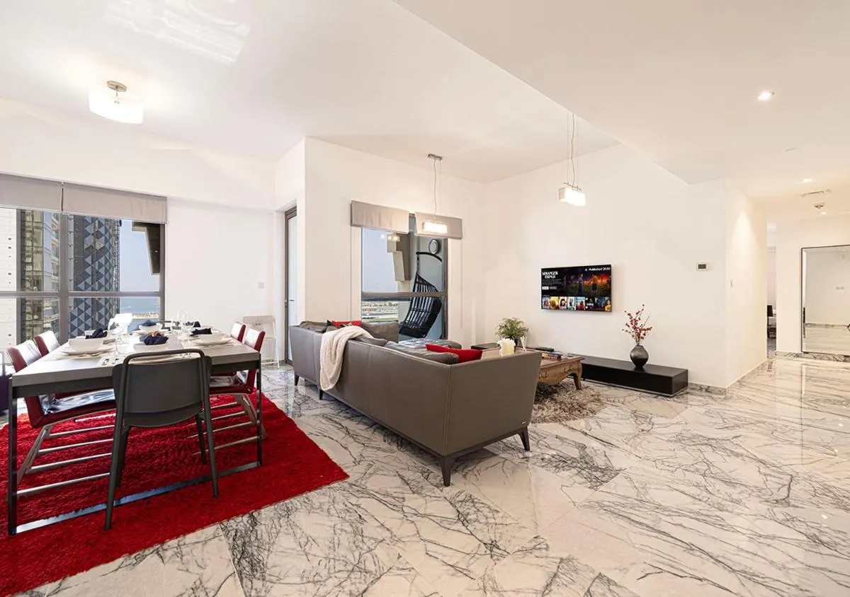 Luxury Sea View Beachfront 3 Bedroom Apt, JBR - 2