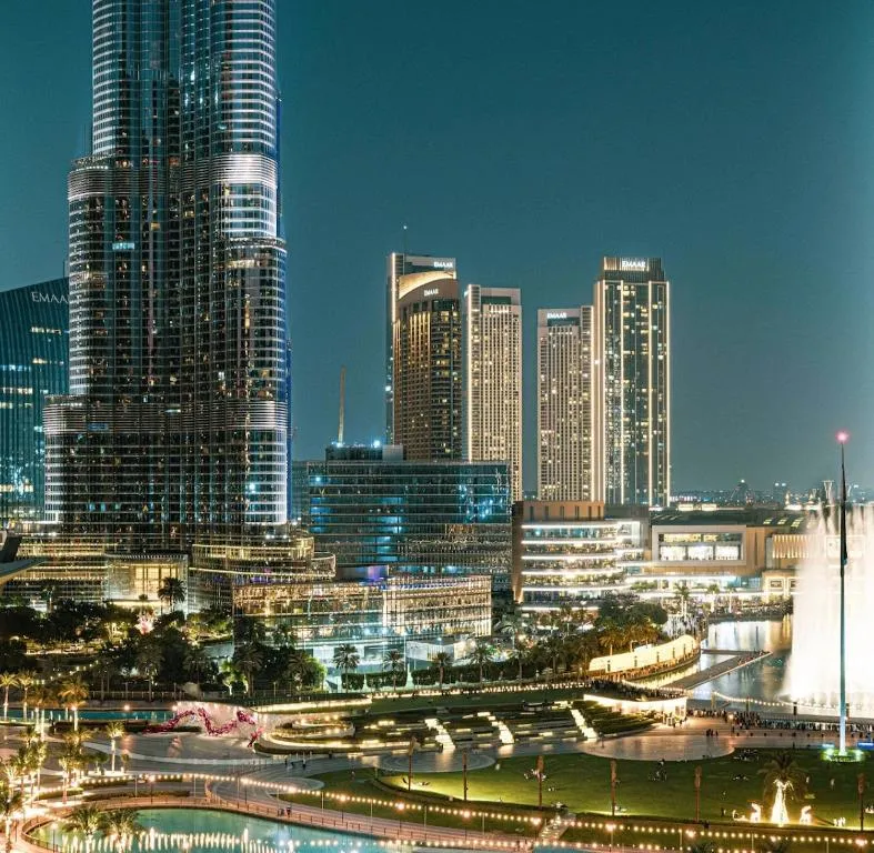 Prime 2BR Apartment with Burj Khalifa and Fountain Views – Next to Dubai Opera and Near Dubai Mall