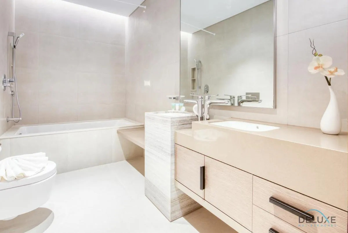 Pristine 2BR with Assistants Room at The Address Residences in JBR by Deluxe Holiday Homes - 3