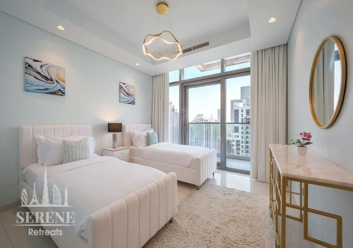 Serene Retreats Paramount 2 Bed Flat with Burj View - 2