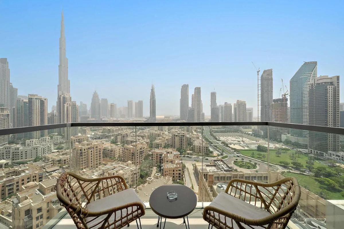 Silkhaus Burj Khalifa view large 2BDR in new tower - 2