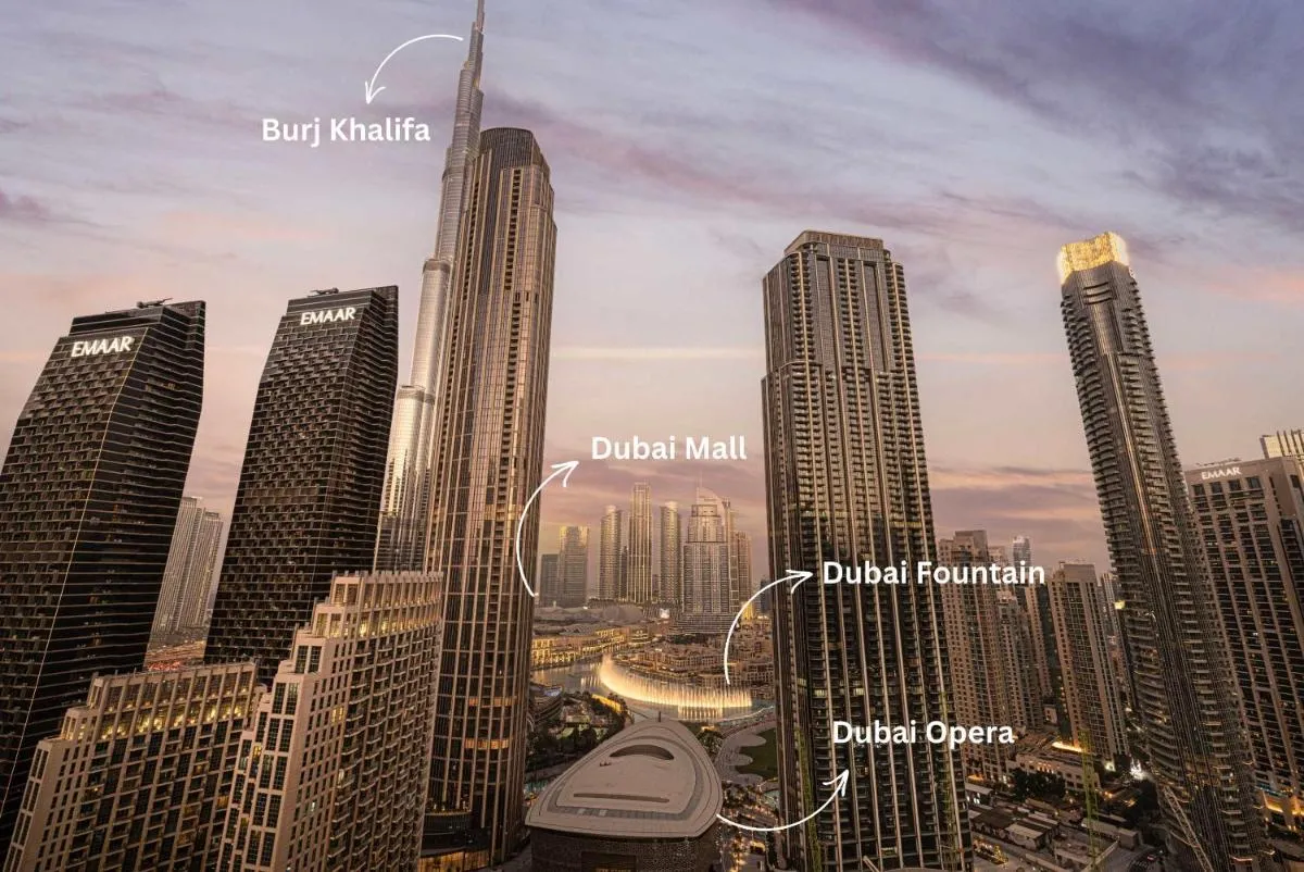 Spacious 4-Bedroom Apartment with Full Fountain and Burj Khalifa Views – 10 min Walk to Dubai Mall - 2