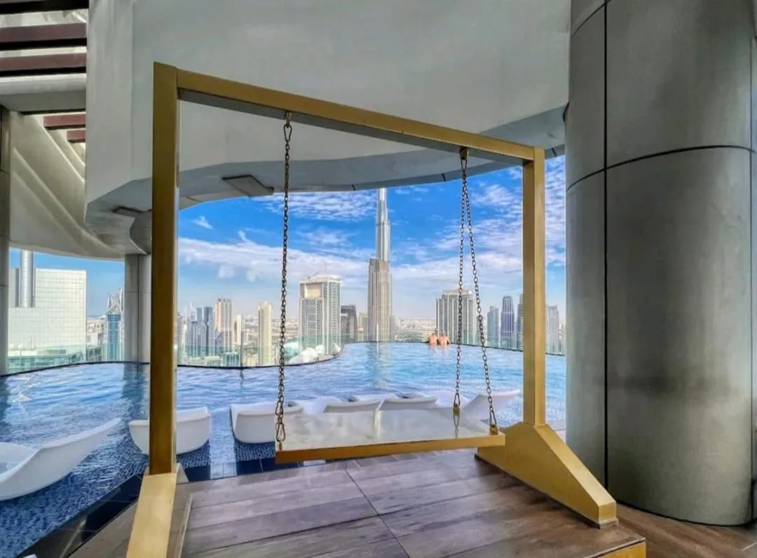 Stylish 2BR Apt in 5 Star Hotel with Burj Khalifa Views - 2