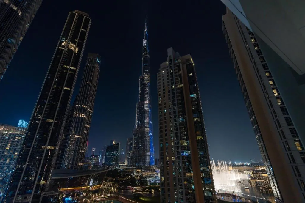 Suite Burj Khalifa view