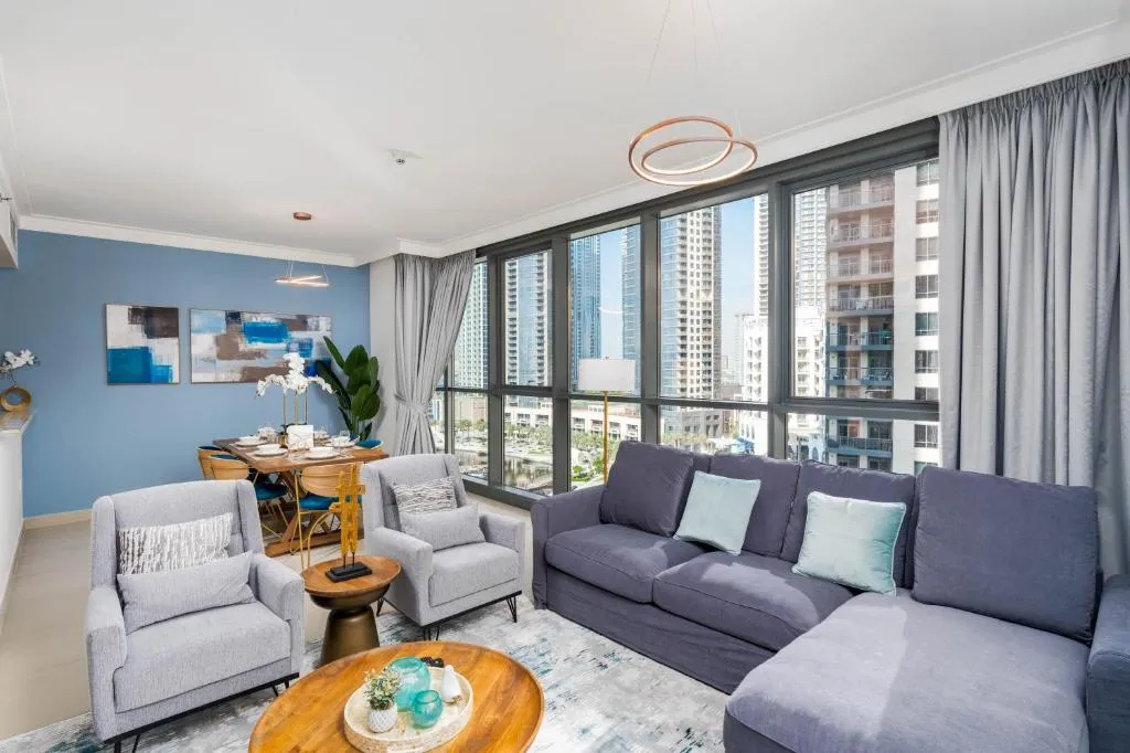 Ultimate Stay / 7 people / Spacious / Dubai Creek with Marina Views
